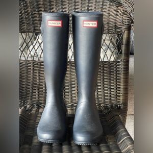 Hunter rain boots, worn maybe twice